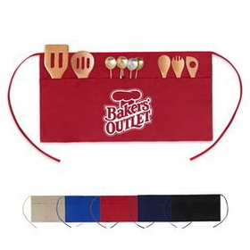 Custom Three-Pocket Waist Apron, 24" W x 12" H