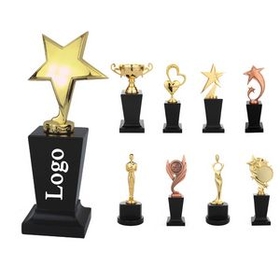Custom 8 3/5" Recognition Star Trophy Award Trophy