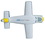 Custom Hydroplane Squeezies Stress Reliever, 4.75" L X 4" W, Price/piece
