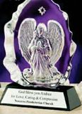 Custom Classic Crystal Angel Figure Award