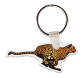 Custom Cheetah Animal Key Tag