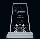 Custom Clear Acrylic Montrose Award (6.75