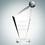 Custom Conception Golf Optical Crystal Award, 9 3/4" H x 6" W, Price/piece