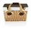 Canasta Willow Basket w/ Removable Lid and Double Handles, Price/piece