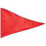 Custom Rocket Red Day-Glo Plasti-Cloth Unmounted Real Estate Flag Pennant