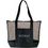 Custom Deluxe Top Zipper Mesh Tote Bag, Price/piece