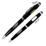Custom Metal COB Pen w/ Stylus, 5.75