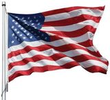Custom Endura Nylon U.S. Outdoor Flag w/ Vertical Stitching & Reinforced Corners (8'x12')