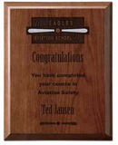 Custom Basis Wood Plaque Award (5