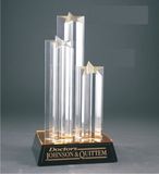 Custom Acrylic Triple Star Award (11