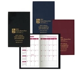 Custom Soft Cover Vinyl Sewn Ireland Monthly Planner / 2 Color