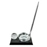 Custom Crystal Golfball & Club Pen Set, 5