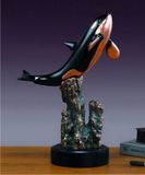 Custom Killer White Whale Resin Award (12