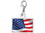 Custom Rectangle Badge Reel Charm (Polydome), 0.78" W X 1.13" H, Price/piece
