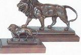 Barye Lion Sculpture (11