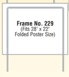 Custom Steel Wire Poster Frames (Fits 11