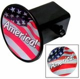Custom Hitch Covers with Domed Decal - Circle