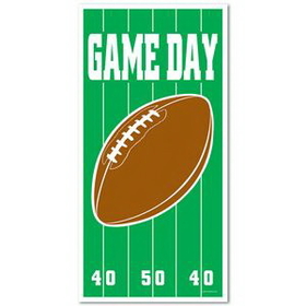 Custom Game Day Football Door Cover, 30" W x 5' L