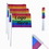 Custom Small Rainbow Flag On Stick, 8" L x 5 1/2" W x 12" H, Price/piece