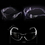 Custom Transparent Protective Safety Glasses, 5 1/2" L x 4 7/10" H, Price/piece