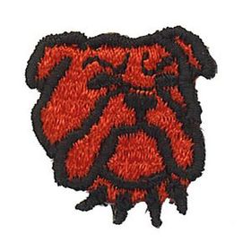 Custom Animal Embroidered Applique - Bulldog