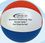 Blank 36" Inflatable Red, Blue, & White Beach Ball
