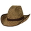 Custom Western Hat w/ Brown Trim & Band, Price/piece