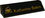Custom 8.5" Black/Gold Leatherette Desk Wedge, Price/piece