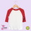 Custom Toddler Raglans Polyester T-Shirt, Price/piece