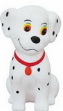 Custom Rubber Dalmatian Dog Bank