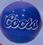 Custom Inflatable Solid Color Beachball / 16" - Blue, Price/piece