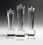 Custom Soaring Star Crystal Award Trophy., 11" L x 3" Diameter, Price/piece
