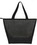 Custom Fashion Clear W/ Mesh Tote Bag (16"x5-3/4"x11"), Price/piece