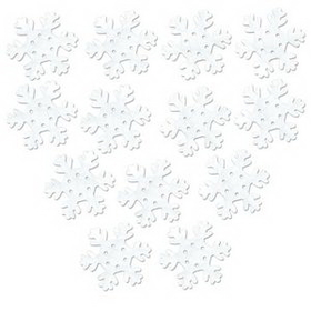 Custom Flame Resistant Tissue Snowflakes, 5 1/2" L