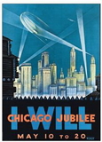 Custom Poster: 1933 Chicago World's Fair - Chicago Jubilee