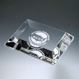 Custom Awards-Beveled edge base & plaques 8 inch high, 3
