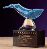 Custom Baby Humpback Whale Award (7.5