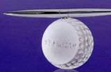 Custom Golf Ball Spinning Pen Set Award, 6