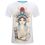 Custom Top Seller 3D Digital Printed T Shirt, 27.56" L x 21.26" W, Price/piece