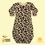 Custom The Laughing Giraffe Long Sleeve Cotton Infant Sleeper Gown - Tan Leopard Print, Price/piece