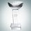Custom Designer Collection Glory Optical Crystal Trophy (8"), Price/piece