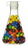Custom 500 ml Erlenmeyer Candy or Treat Flask w/ Silicone Stopper, 7.375" H x 1.5" D x 4" D, Price/piece