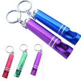 Custom LED Whistle Bottle Opener with Key Chain, 2 9/10