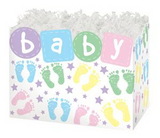 Blank Baby Steps Small Basket Box, 6.75