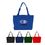 Custom Solid Color Boat Tote, 19" W x 12" H x 4 1/2" D, Price/piece