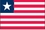 Custom Nylon Liberia Indoor/Outdoor Flag (2'x3'), Price/piece