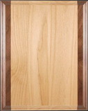 Custom Walnut & Red Alder Supreme Combination Plaque Award XL, 10 1/2