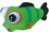 Custom Rubber Cutie Big Eyed Ball Fish (Large Size), Price/piece