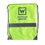 Custom Safety Reflective Drawstring Bag, 19" H x 15" W, Price/piece