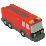 Custom Fire Truck Squeezies Stress Reliever